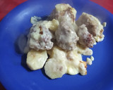 Foto del paso 5 de la receta: Albóndigas con salsa blanca y papas al horno