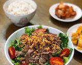 Hình bước làm 3 của món Salad thịt bò