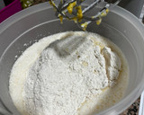 Foto del paso 3 de la receta: Roscas de magdalenas 🥯 🧁 🍋 👩‍❤️‍👩