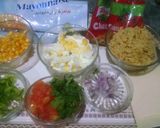 A picture of step 1 of Magi Cheese Sandwich.
