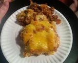A picture of step 10 of Sloppy joe tatertot casserole.