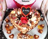 Une image de l'étape 11 de Gâteau croquant coeur chocolat saint Valentin #cuisineravecamour.