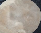 A picture of step 6 of Chapati/Roti.