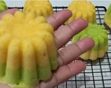 Foto langkah ke 10 dari resep *BOLU SUSU LABU KUNING LAPIS PANDAN*.