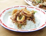 Foto langkah ke 9 dari resep Cumi Saus Tiram Devina Hermawan.