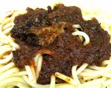 A picture of step 3 of Nigerian Curry Stew on Pasta.