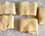 A picture of step 6 of Square chapati.