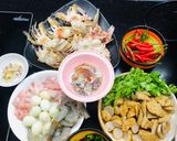 Hình bước làm 1 của món Bánh canh hải sản