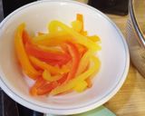 羽衣甘藍拌鮮菇彩椒的食譜步驟2照片