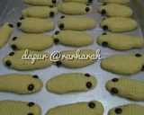Foto langkah ke 6 dari resep Caterpillar cookies green tea.