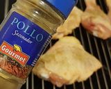 Foto del paso 5 de la receta Pollo al horno con yogurt cremoso y guarnición de patatas