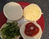 A picture of step 3 of Angus beef burgers 🍔.