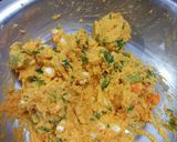 A picture of step 4 of Satvic Corn {Triple C} Fritters.