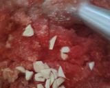A picture of step 2 of Salmorejo 🍅🍅.