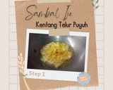 Foto langkah ke 1 dari resep Sambal Ijo Kentang Telur Puyuh.