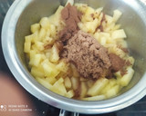 Foto del paso 3 de la receta: Trenza de hojaldre con manzanas. Pastel de celebraciones