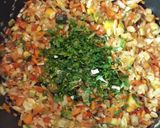 Foto del paso 5 de la receta: Zapallitos rellenos de verdura