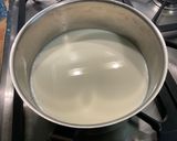 Une image de l'étape 2 de Flan aux pommes et vanille.