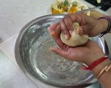 A picture of step 8 of Dhal Roti (Puri).
