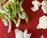 A picture of step 1 of Creamy Cauliflower Spaghetti.