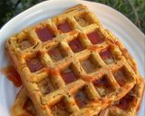 A picture of step 8 of Besan toast/sandwitch.