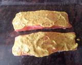 Foto del paso 4 de la receta: Salmón al horno con mostaza y almendras