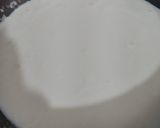 A picture of step 3 of Rice firni.