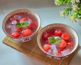 Foto langkah ke 4 dari resep Es Semangka Merah Putih.