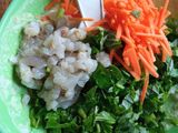 Bakwan Bayam Udang