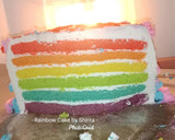 Foto langkah ke 5 dari resep Rainbow Cake syuper menul anti gagal by Shinta.