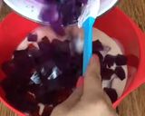 Foto del paso 2 de la receta: Gelatina con crema, lechera & mosaico