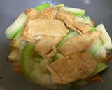 絲瓜炒豆皮的食譜步驟7照片