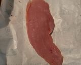 Une image de l'étape 1 de Escalope de dinde à la moutarde et légumes.