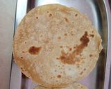 A picture of step 5 of Kids peanut cream chappathi.