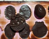 Foto del paso 17 de la receta: 🪺Mini huevitos de Pascua rellenos - Chocolate blanco y pistachos - Chocolate semiamargo con Nutella🪺