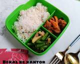 Cara Membuat Bekal ke kantor Tumis buncis putren dan oseng mercon daging 4