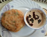 A picture of step 6 of Suji  Uttapam.