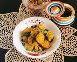 A picture of step 2 of KOTHIMBIR VADI / Crispy kothimbir vadi.