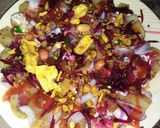 A picture of step 1 of Delhi style aalu chaat.