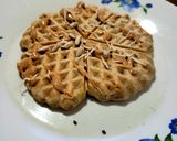 Foto del paso 1 de la receta: Wafle de avena - vainilla