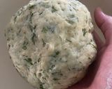 Foto langkah ke 3 dari resep Peynirli Otlu Poğaca (Roti gurih ala Türki).