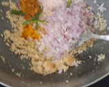 A picture of step 2 of Rava Upma (Semolina Upma With Sambhar Masala).