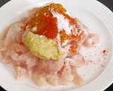 A picture of step 2 of Simple Chicken Roll.