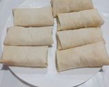 Foto langkah ke 4 dari resep Dimsum Goreng Keju Lumer / Lumpia Ayam Keju.