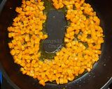 A picture of step 3 of Vegetable Rice.
