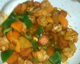 A picture of step 5 of Vegetable koiyla karahi.