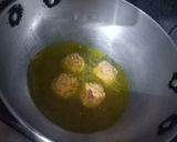 A picture of step 3 of Gobi Dry Manchurian.