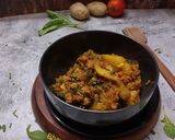 A picture of step 3 of આલુ પાલક.(Aloo Palak Recipe in Gujarati).