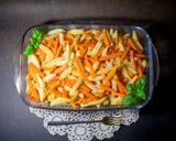 Frytki z marchewki i ziemniaków krok przepisu 3 zdjęcie