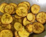 A picture of step 4 of Crispy Banana Chips.